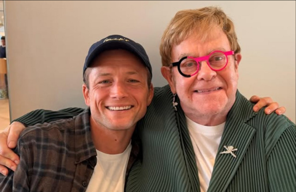 Elton John ha goduto di una riunione con Taron Egerton per il suo 79esimo compleanno